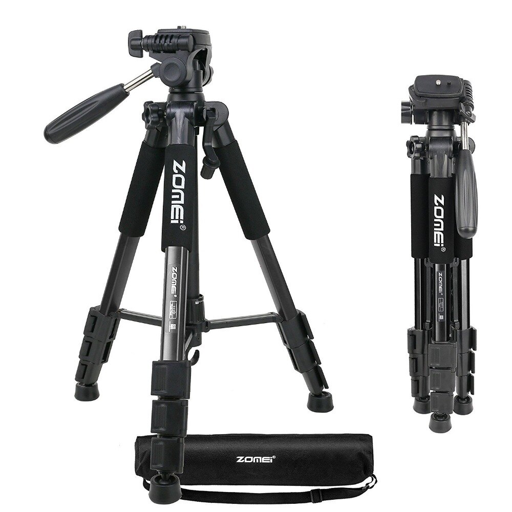 ZOMEI – trépied d&#39;appareil photo numérique Portable de voyage , en aluminium, avec tête panoramique, pour Canon, Nikon, Sony, SLR, DSLR, Q111, en Stock