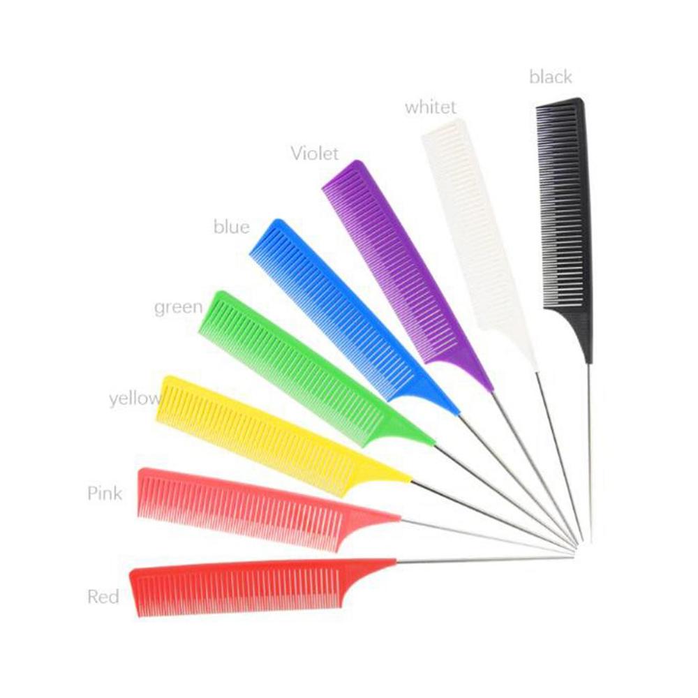 Enkelriktad vävning highlighting foliering hår kam highlight salong hår kammar hårklippning trimmer borstar