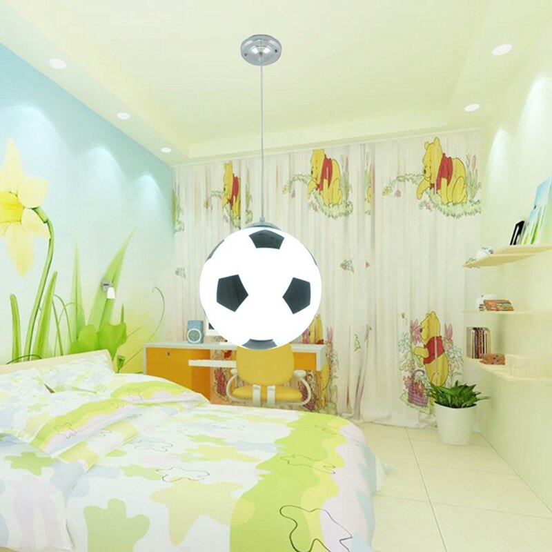 Einzigartige FußBall Kronleuchter Lampenschirm Decke Ball Lampe Schatten Heimat Garten Dekoration Beleuchtung Liefert