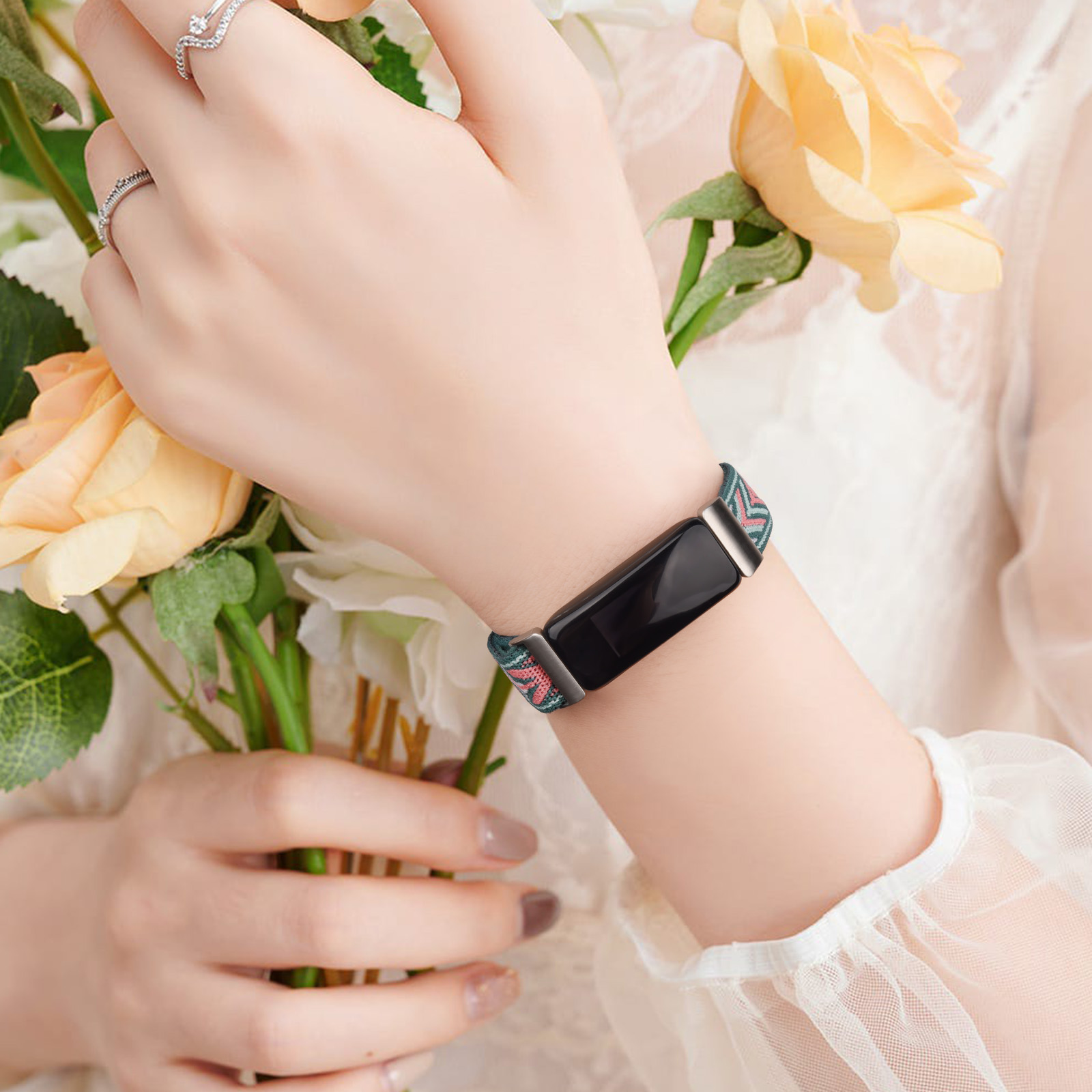 Correa de reloj elástica para Fitbit Inspire 2 ACE 3, pulsera para niños, pulsera para Fitbit Inspire HR ACE 2