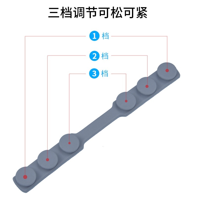 Silikone maske krog til maske elastiske clips fiksering spænde øre justerbar strop maske spænde øre smertelindret let 10 stk.