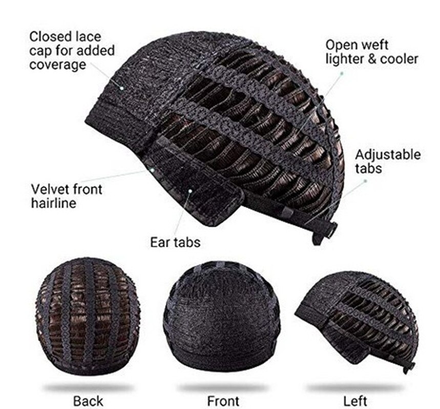 Pruik Vrouwen Lang Krullend Haar Afrikaanse Kleine Krul Pruik Geverfd Zwart Geleidelijke Bruin Chemische Vezels Pruik Headcover