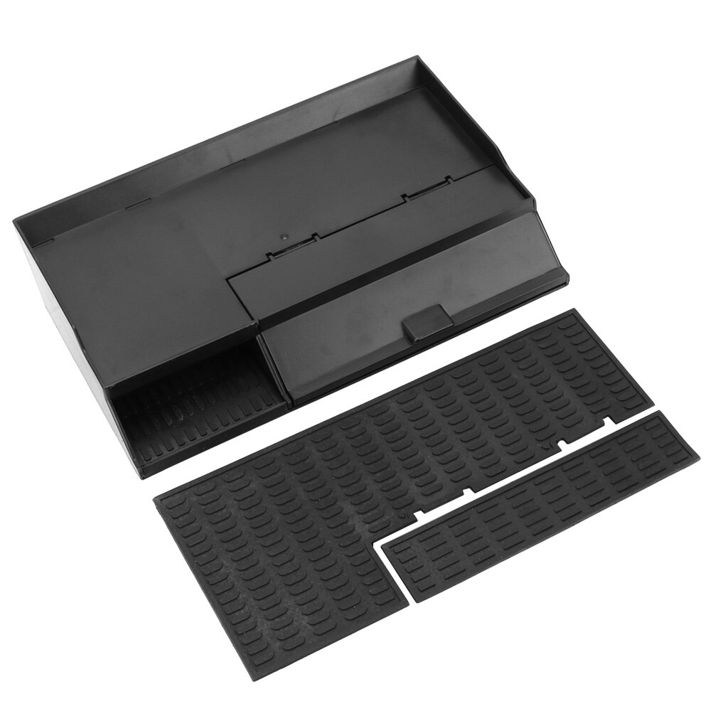 Auto Armsteun Lade Voor Tesla Model 3 (2017-2020) - Opbergdoos Middenconsole - Antislip - Kunststof/silicagel - Vergroot De Bergruimte