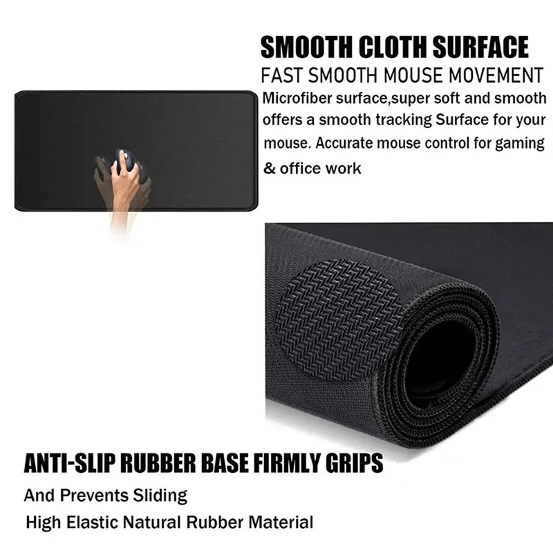 PC petit clavier tapis de Table tapis de souris bord de verrouillage Gabinete Mausepad tapis d'ordinateur géométrique Art jeu accessoires de bureau tapis