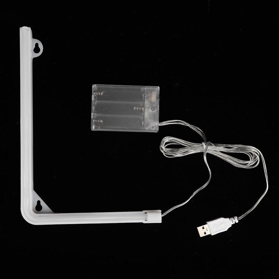 Neon Lamp Letter L Shaped LED Neon Light Wall Sign Decorative Light for Wedding Party Decor