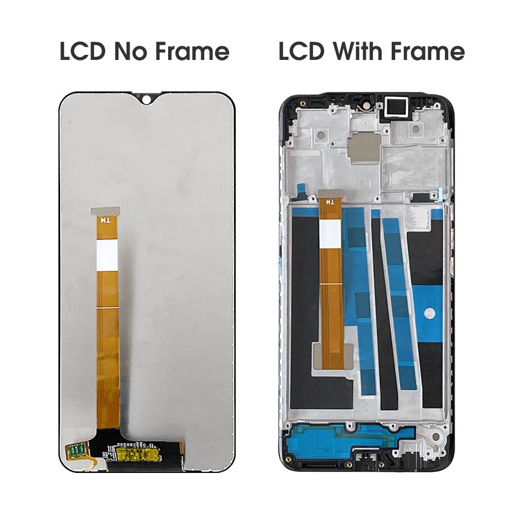 6.53 & #39 ;& #39 ; original for oppo  f11 f 11 lcd cph 1913 display skjerm touch + frame digitizer montering for oppo  f11 pro cph 1969 display