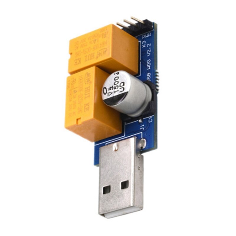 5PCS Double Relay USB Watchdog Card Unattended Automatic Restart Blue Screen Crash Timer Reboot For PC Gaming Server