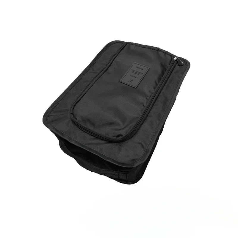 Reiseaufbewahrung, tragbare Sneaker-Tasche, wasserdicht, atmungsaktiv, Einzelschuh-Aufbewahrungstasche, faltbar, tragbar, kleine Schuhtasche, 6 Farben: Ingwer Gelb