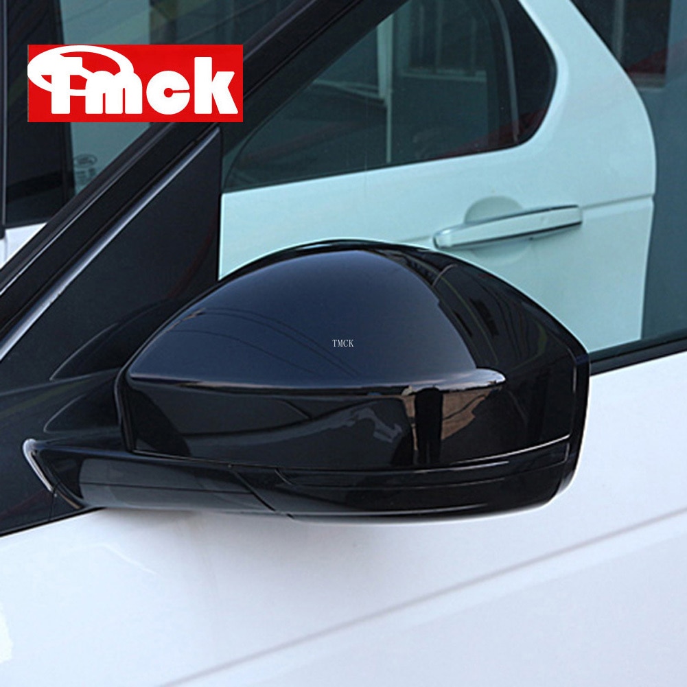 For Land Rover Discovery Sport Range Rover Velar Evoque for Jaguar F-Pace Rearview Rear View Mirror Cover Caps Trim E-Pace