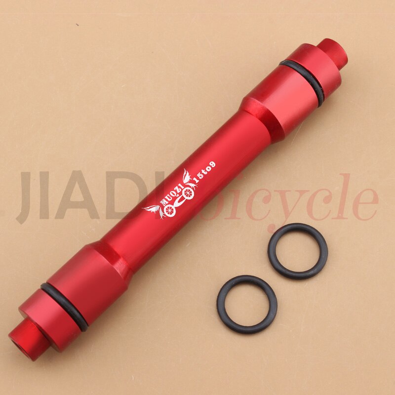 Muqzi Mtb Naven As Diameter Conversie Zetel 15 Mm Buis As Hub 9 Mm Mountainbike Fietsen legering Conversie As: red