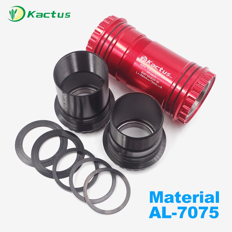 KACTUS TECH PRESS FIT BB30 PF30 PRESSFIT BIKE BOTTOM BRACKET 30MM ROAD MTB CERAMIC BEARING 68MM 73MM CRANKSET BB BICYCLE PARTS
