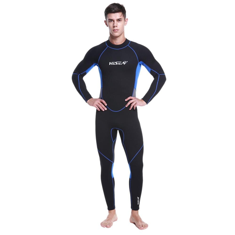 Jonge Mannen 3 Mm Sunblock Neopreen Wetsuit Voor Duiken Surfen Zwemmen Volledig Super Strech