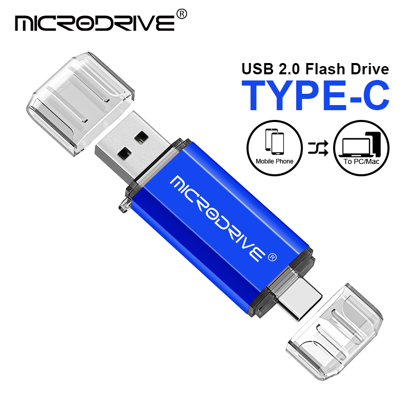 Pendrive'y 128gb 16gb 2 in 1 4gb 8gb 256gb 64gb 32gb