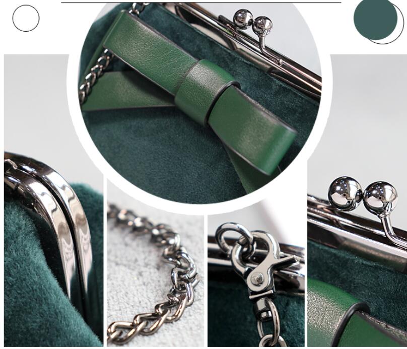Anawishare kvinnor axelväskor bow crossbody väskor för kvinnor messenger bags gröna kvinnor handväskor bolsos mujer