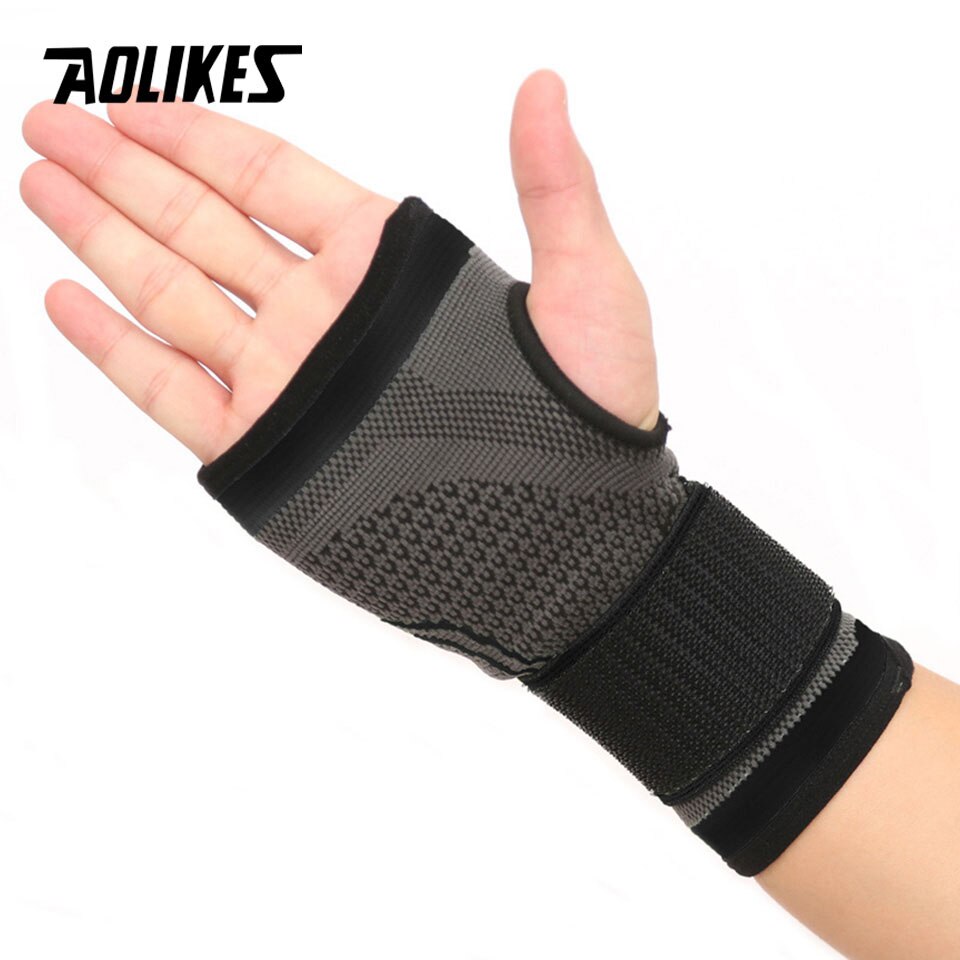 Aolikes 1 stück sport-schutzausrüstung box-handbandagen + gewichtheber-bandage handgelenkstütze