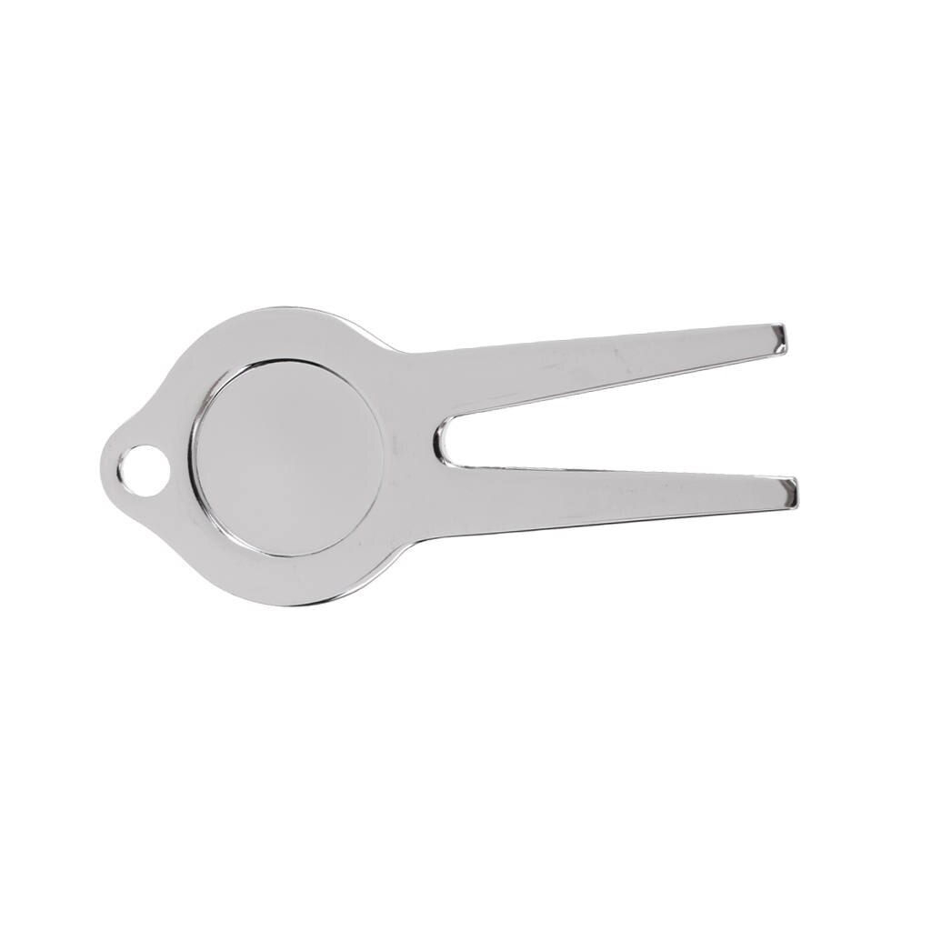 2" Golf Divot Tool Pitch Mark Mini Tool - Lightweight and Portable