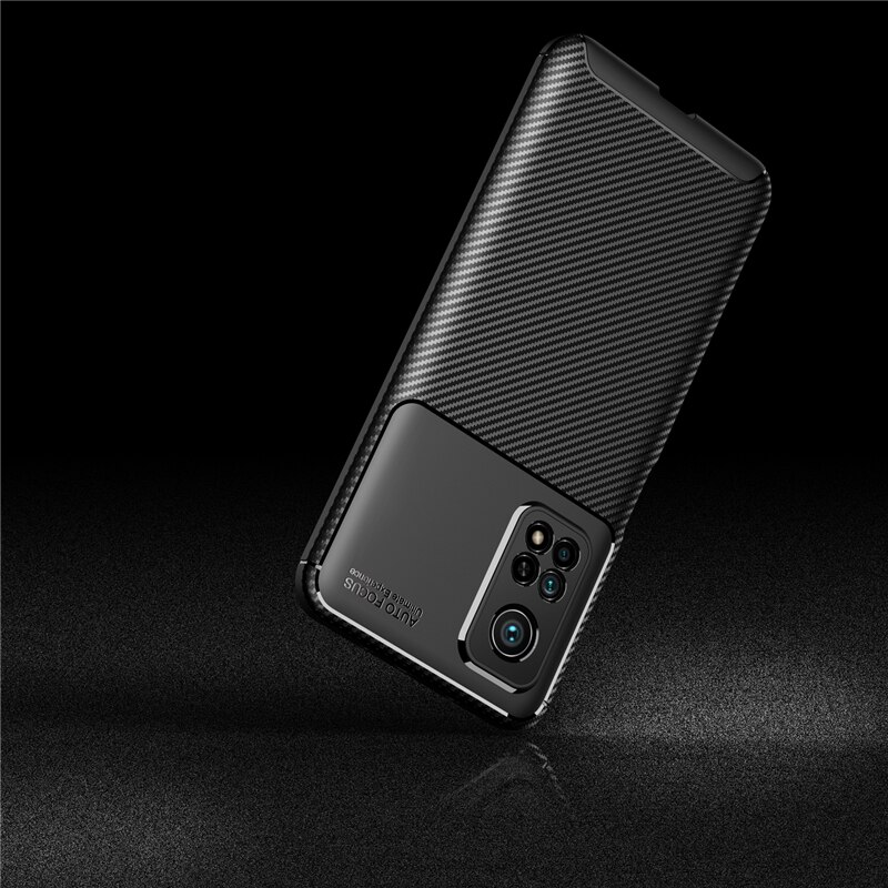 For Xiaomi Mi 10T Pro 5G Case Bumper Silicone Slim Carbon Fiber Back Case For Xiaomi Mi 10T Pro 5G Cover For Xiaomi Mi 10T Pro