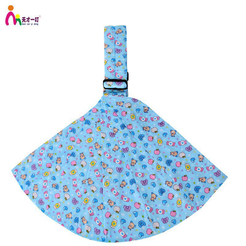 Ademende draagzak zomer mesh-stijl baby wikkel wieg rugzak moeder borstvoedingshoes multifunctionele draagzak heupdrager 0-24m: C