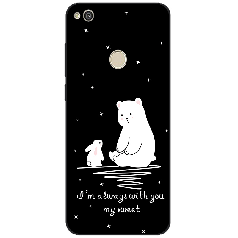 P 5.2 tuuman huawei  p8 lite -kotelo pehmeä silikoninen  p9 lite tpu -pehmeä takakansi huawei honor 8 lite -kotelo