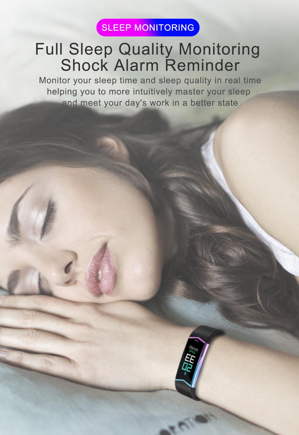 TONGYDA Smart Band Fitness Tracker Pedometer Cardio Bracelet Blood Pressure Heart Rate Fitness Bracelet Sport Smart Wristband