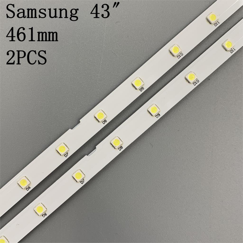 2 PCS/lot LED backlight strip for Samsung UN43NU7100 UE43NU7100U AOT_43_NU7100F UE43NU7120U UE43NU7170U BN96-45954A UE43NU7100