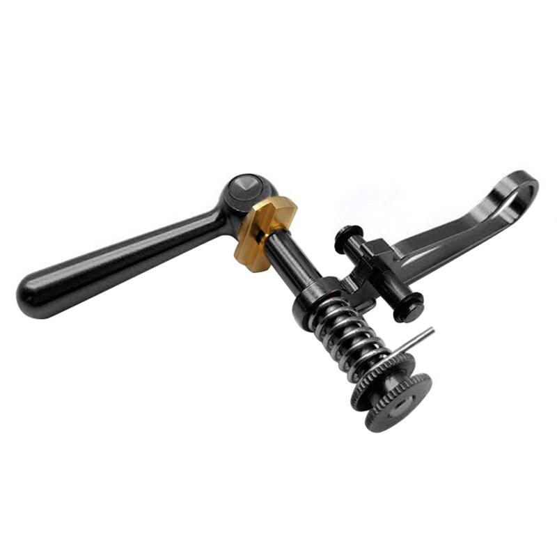 Titanium axel cykelstolpe klämma för brompton fällbar cykel cykelstolpe snabbkopplingsklämma för 3 sextio