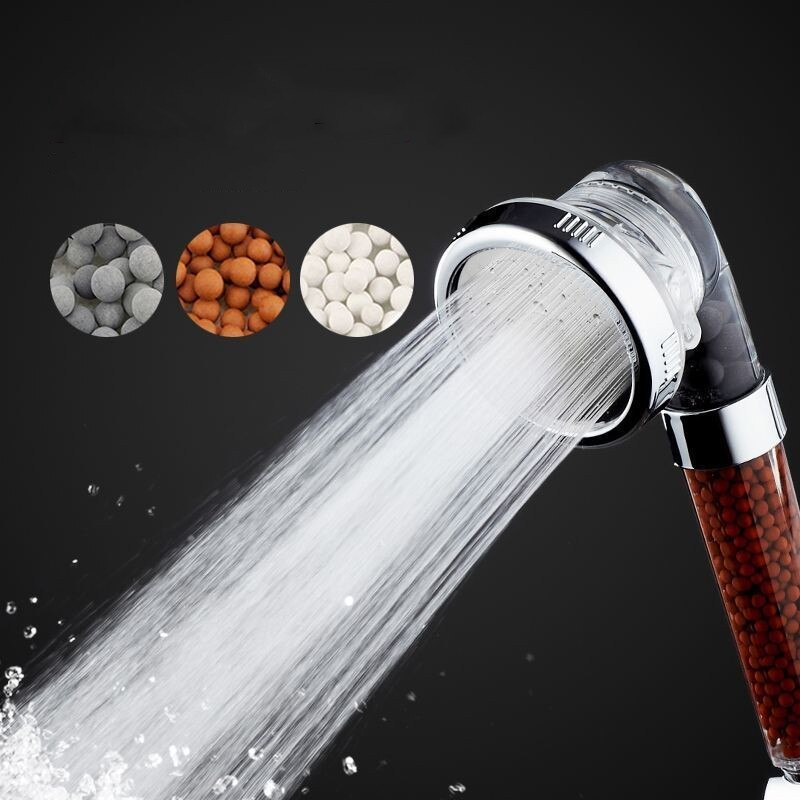 Douchekop Hoge Druk Filter Filtratie Handheld Douchekoppen Waterbesparende 3 Modus Functie Ecowater Spa Douchekoppen