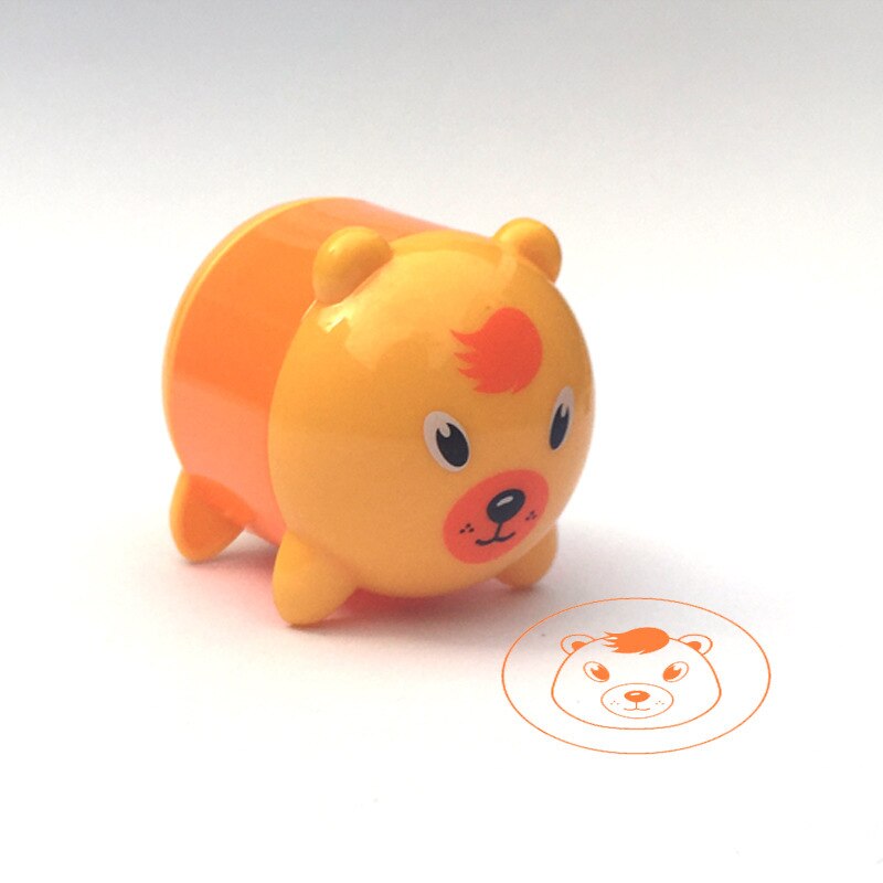 Cartoon Dieren Postzegels Kinderen Speelgoed Kids Seal Voor Scrapbooking Stamper Diy Cartoon Stamper Speelgoed: Yellow hound