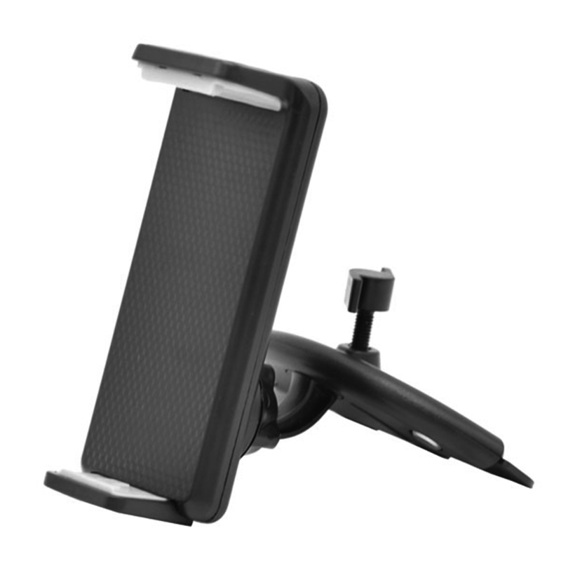Soporte de ranura de CD para coche de rotación de 360, soporte para tableta PC de teléfono inteligente de 4-11 pulgadas