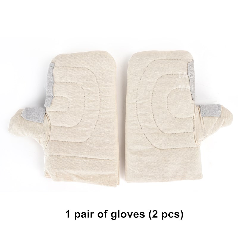 Pottery Tools 2pcs High Temperature Resistant Cotton Gloves, Anti-scald Thermal Insulation Gloves, DIY Ceramic Kiln Utensils: Default Title