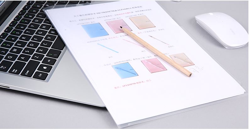 M&G A4L document Sets Two-page Document Sets Monolithic Single-page Folder Transparent Folder