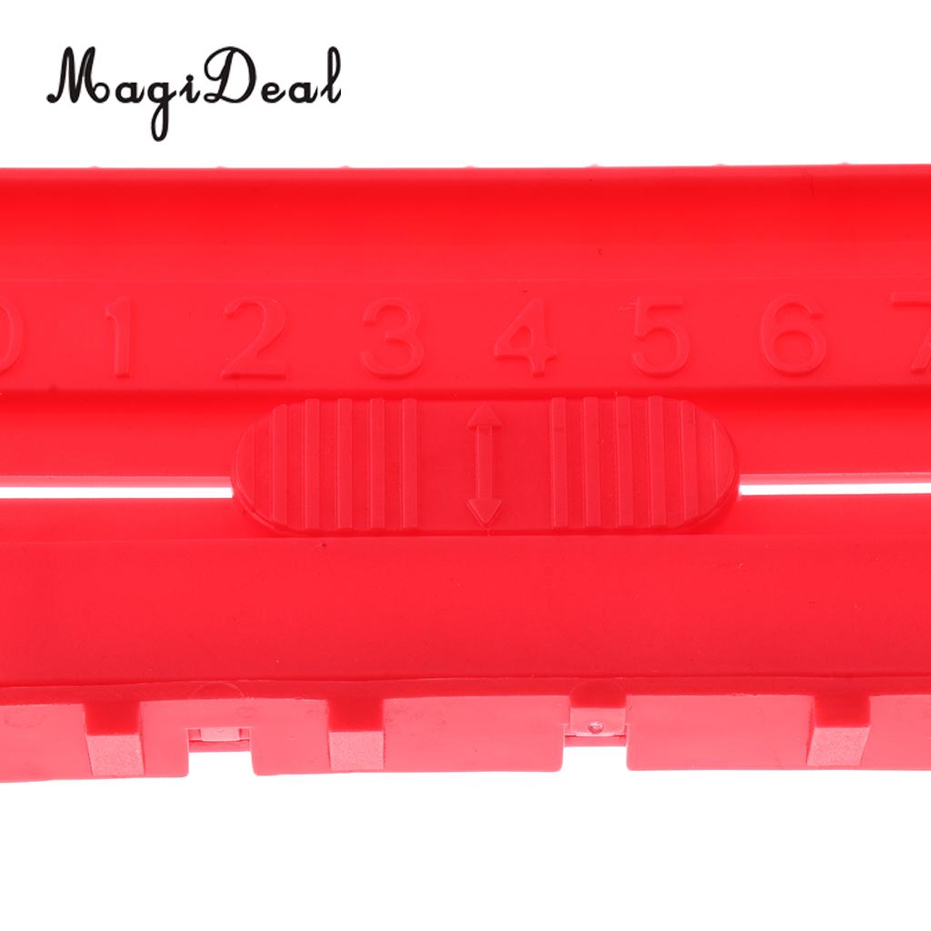 MagiDeal-2 piezas 2 en 1, accesorios de mesa de Hockey aéreo, tope de bola para puerta de portería, contadores de puntuación, marcador rojo