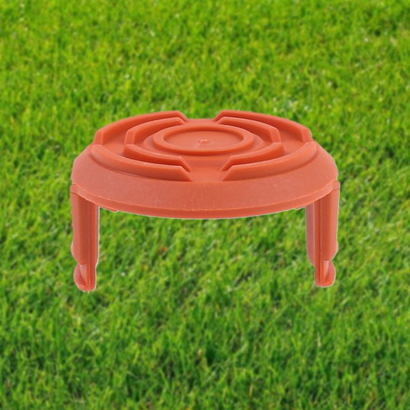 Accessoires de tête d'herbe de remplacement de tondeuse couvercle de bobine d'arbre en plastique