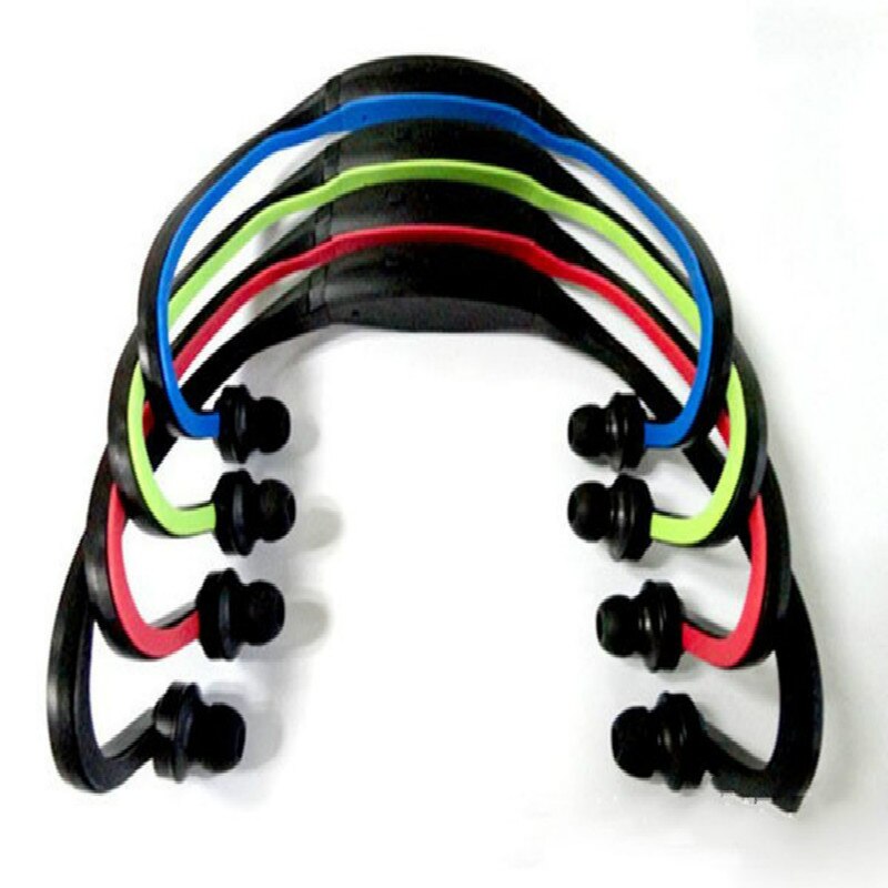 head-mounted Sport Wireless Earphones Headphones Music MP3 Player TF Card FM Radio Headset