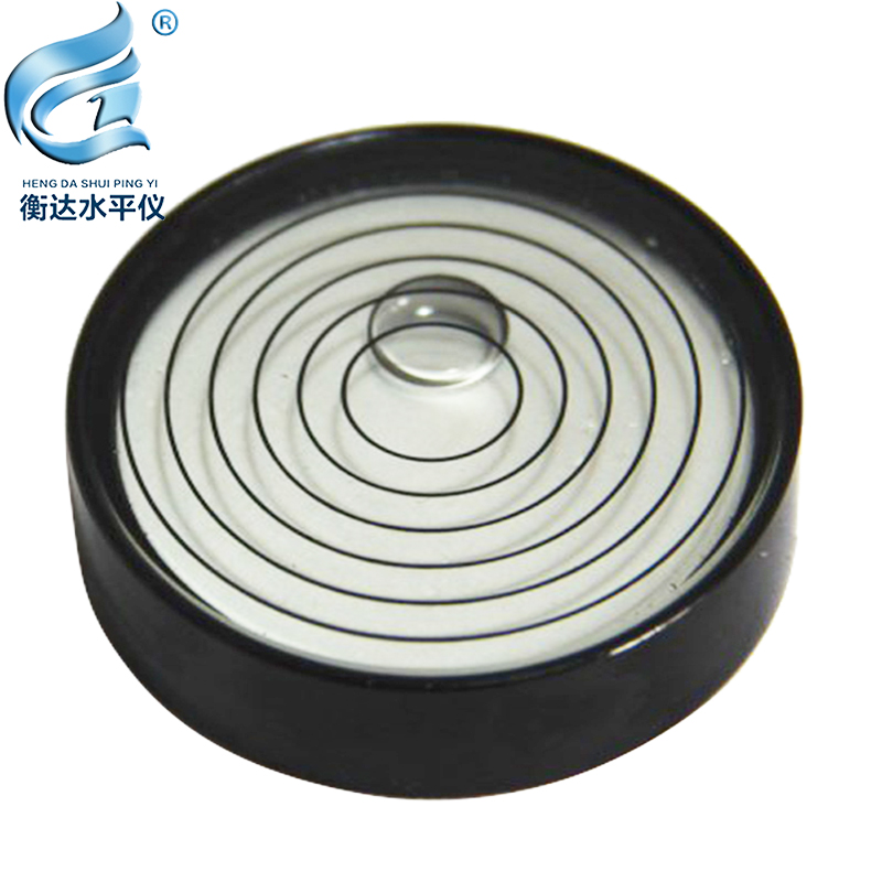 Round Spirit Levels Crane horizontal bubble Level Measuring Instrument Size 50*10mm 1 order: Red