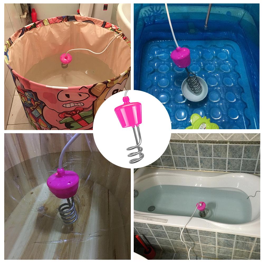 2000W Swimming Pool Water Heater Suspended Immersion Electric Water Heater Boiler for Inflatable Bathtub Pool #D0