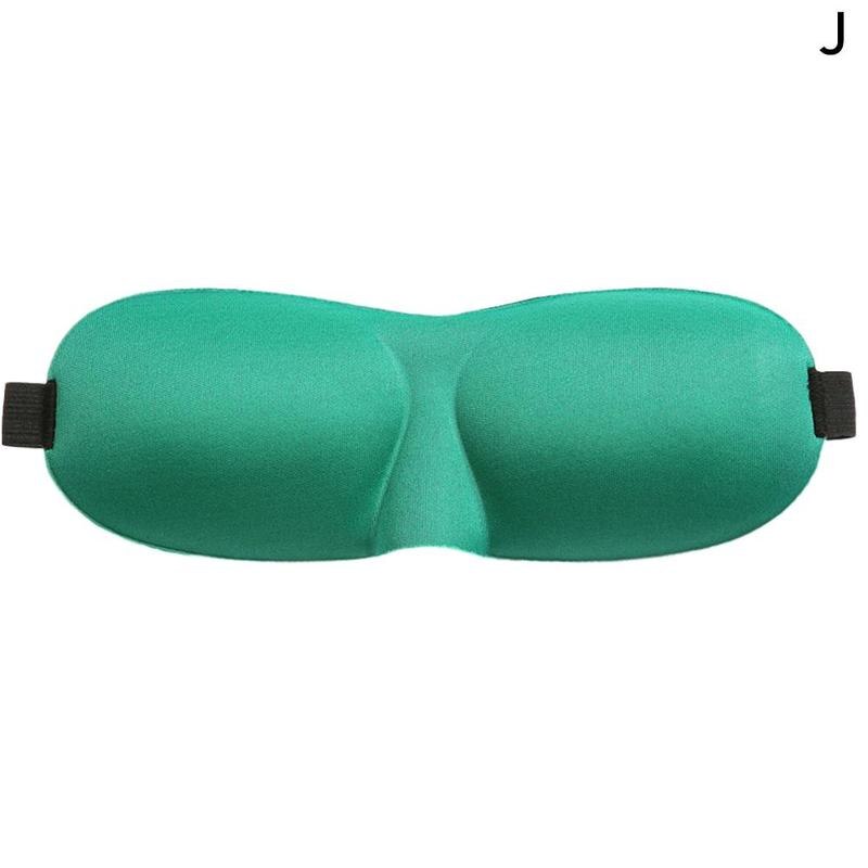 3d slaapmasker slaapmasker ja / nee neus oogmasker bedekking schaduw ooglapje anders zacht draagbaar blinddoek reis ooglapje: J