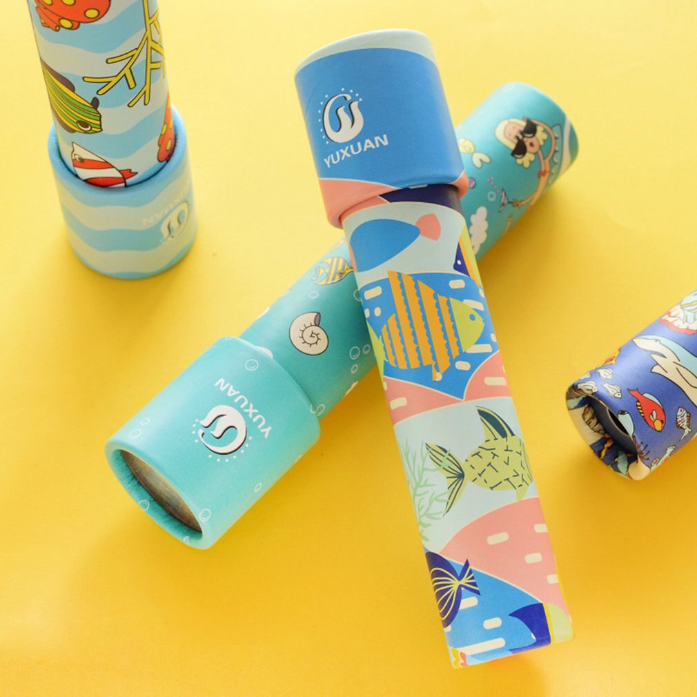Rotatie Caleidoscoop Draagbare Size Magic Veranderlijke Verstelbare Fancy Gekleurde Wereld Speelgoed Voor Kinderen Autisme Kid Puzzel Speelgoed