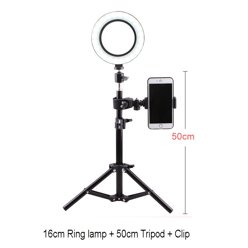 LED Selfie Ring Licht 5500K Studio Fotografie Foto Füllen Ring Lampe mit Stativ für iPhone Smartphone machen-hoch Video Schießen: Rosa