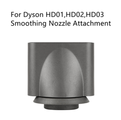 Strumento di attacco ugello anti-volo per Dyson per asciugacapelli supersonico attacco vola via HD01 finitura lucida liscia effetto Coanda: Smoothing ugello