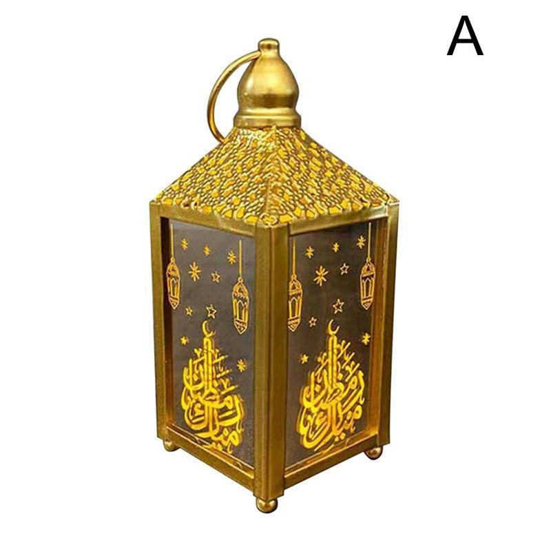 Nylig eid mubarak ramadan lampe ledet dekorasjon muslimsk festival festbelysning diy nattlys palasslys nattlys hjemmeinnredning: måke l