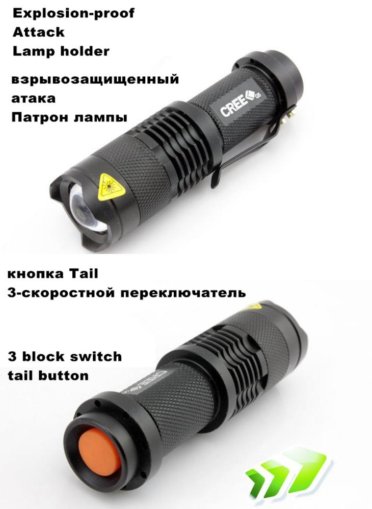 led zaklamp lanterna led high power torch 2000 lumen zoomable mini zaklamp tatica licht lantaarn hoogwaardige