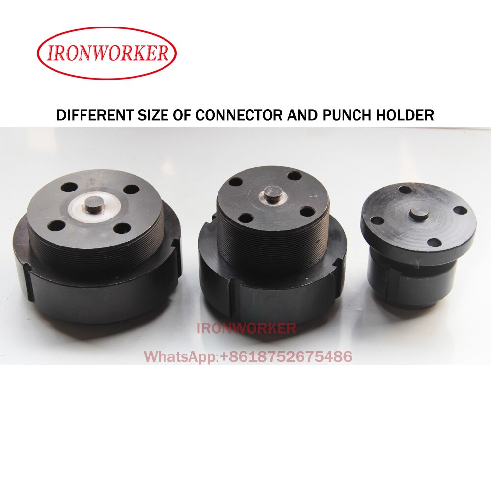 Ironworker Punch Houder En Connector Voor Ponsmachine