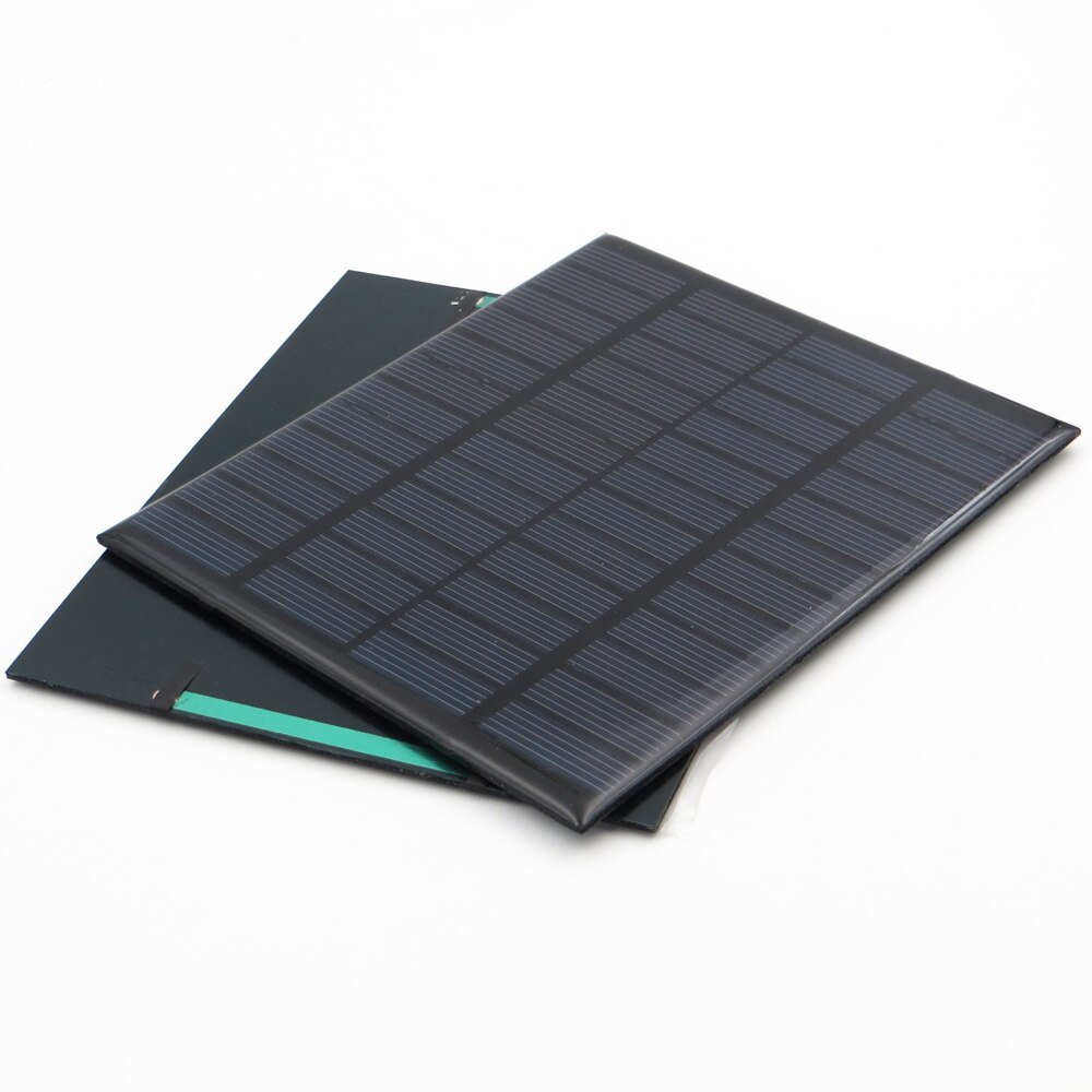 1.8w 12v 150ma mini solcelle solcellepanel standard epoksy polykrystallinsk silisium diy batteriladingsmodul