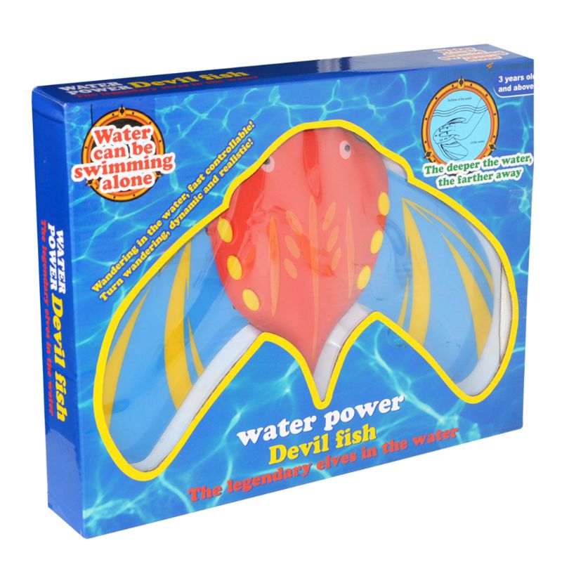 Juguete de pez diablo con agua, juguetes de agua para niños, juguetes de agua interactivos para padres e hijos
