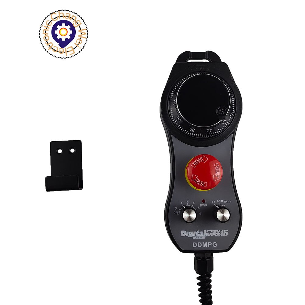 The CNC 4 Axis handheld controller MPG Pendant,All Wiring isolated from MPG unit and provide a easy to install wiring diagram.