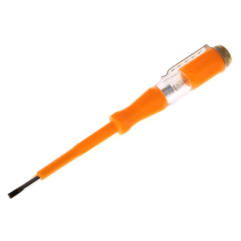 Colorful Test Pen Portable Flat Screwdriver Electric Tool Utility Light Device