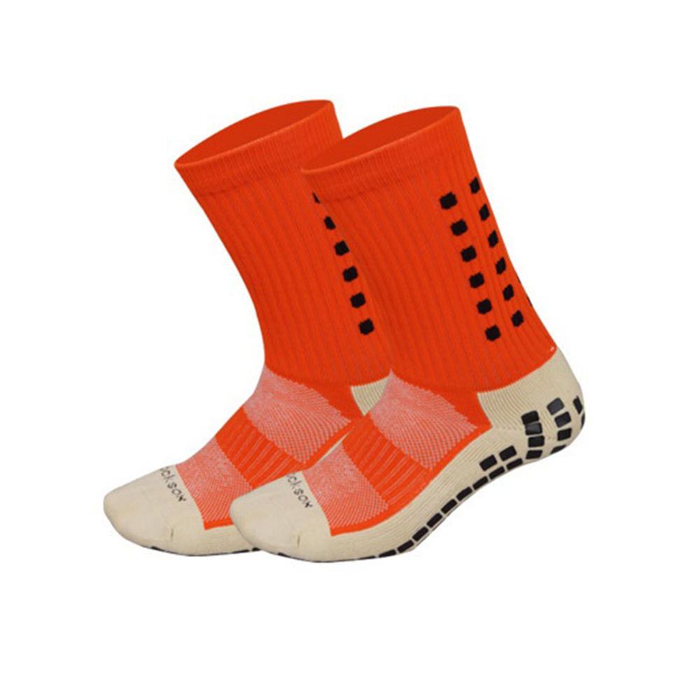 Calcetines de fútbol antideslizantes, medias deportivas de hombre, de algodón de buena , del mismo tipo que el Trusox, 9 colores, novedad: Dorado