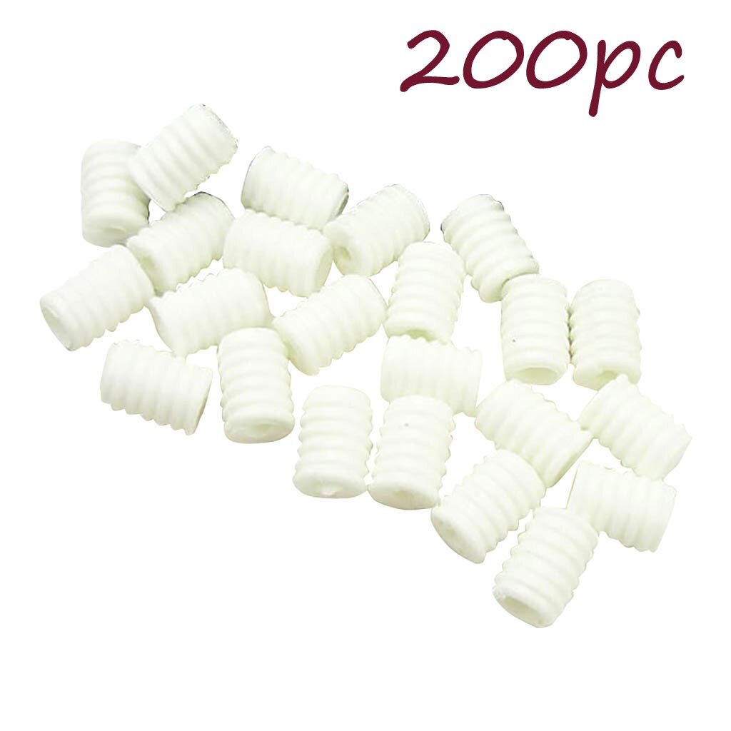 200PCS Plastic Silicone Flat Buckle Spiral Buckle Adult Child Baby Mask Stopper Adjustment Buckle Mask Elastic Band Stop Buttons: B