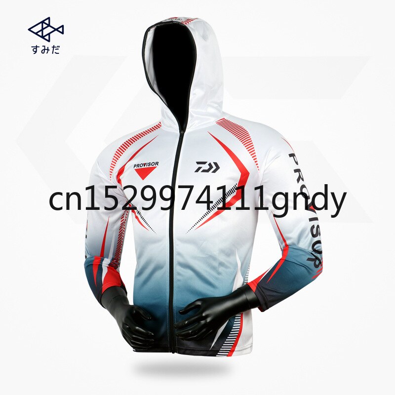 DAIWA Hoodies Fishing Clothing Long Sleeve Outdoor Breathable Fishing Shirts Anti UV Quick Dry Cycling Hiking Clothes Camisas